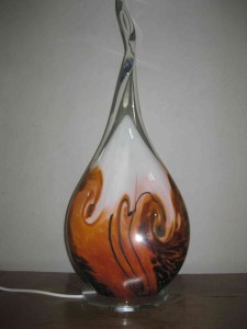 Lampe flamme