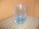 a/1 verre bullé turquoise