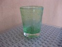 a/1 verre bullé vert